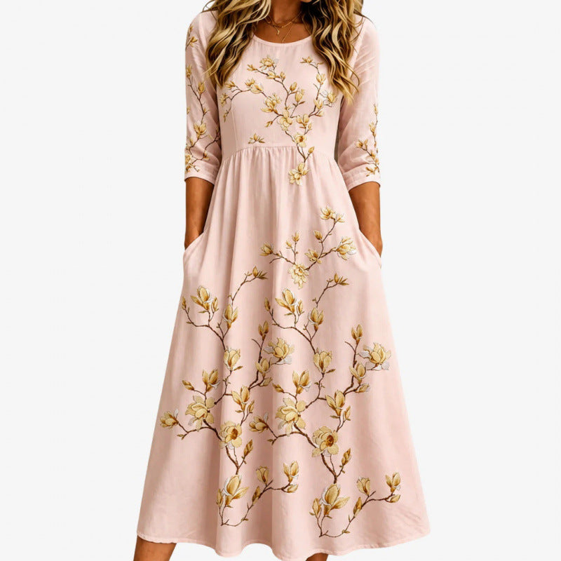 Elegantes Freizeitkleid mit A-Linie