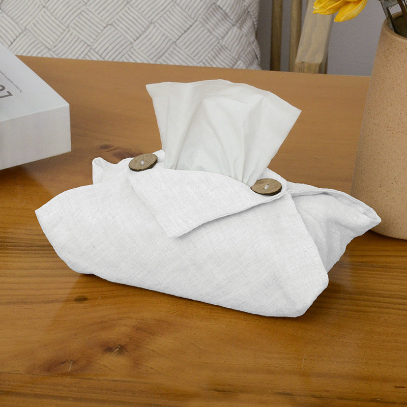 Stoff-Taschentuchbox für Zuhause & Unterwegs