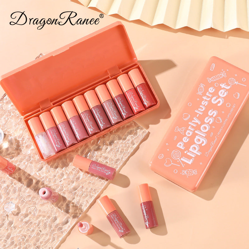 Feuchtigkeitsspendendes Glitter Lipgloss Set – Ansicht 3