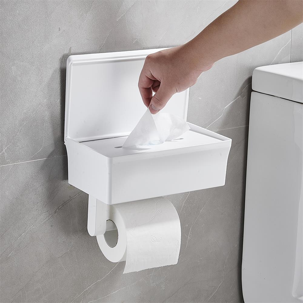 Toilettenpapierhalter mit Ablage