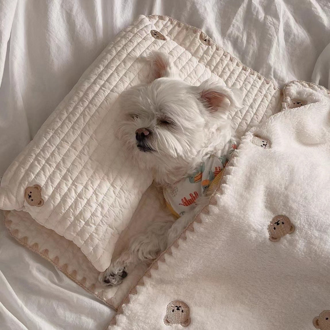 Hundebett-Set "Simple Bear"