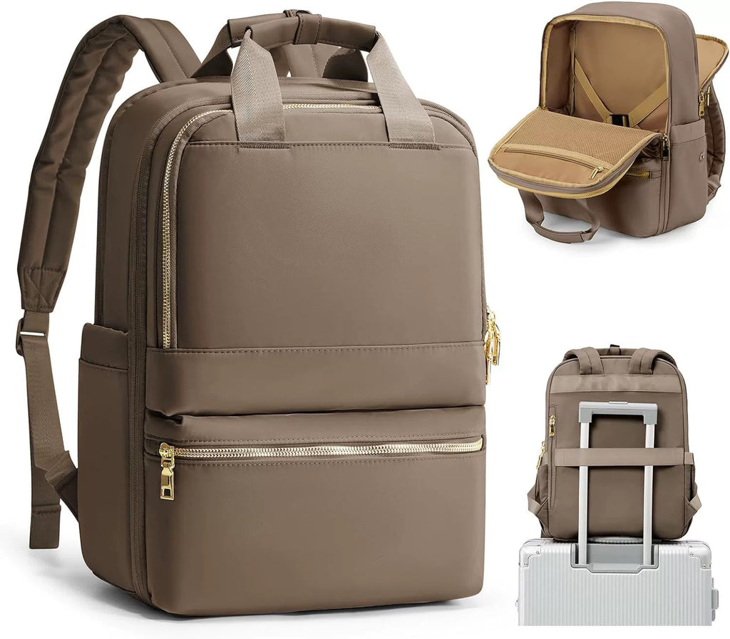 Grosses wasserabweisendes Nylon-Rucksack – Bild 10 | LuxeStyle