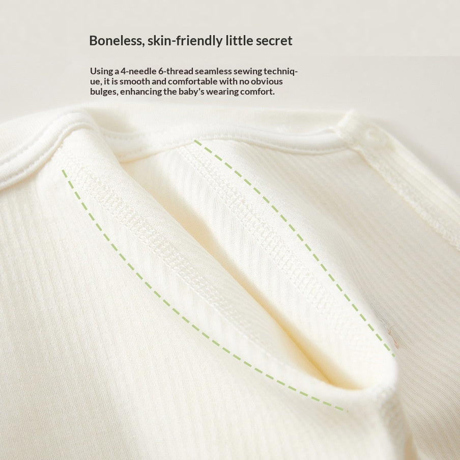 Baby Strampler aus gekämmter Baumwolle – Bild 5 | LuxeStyle