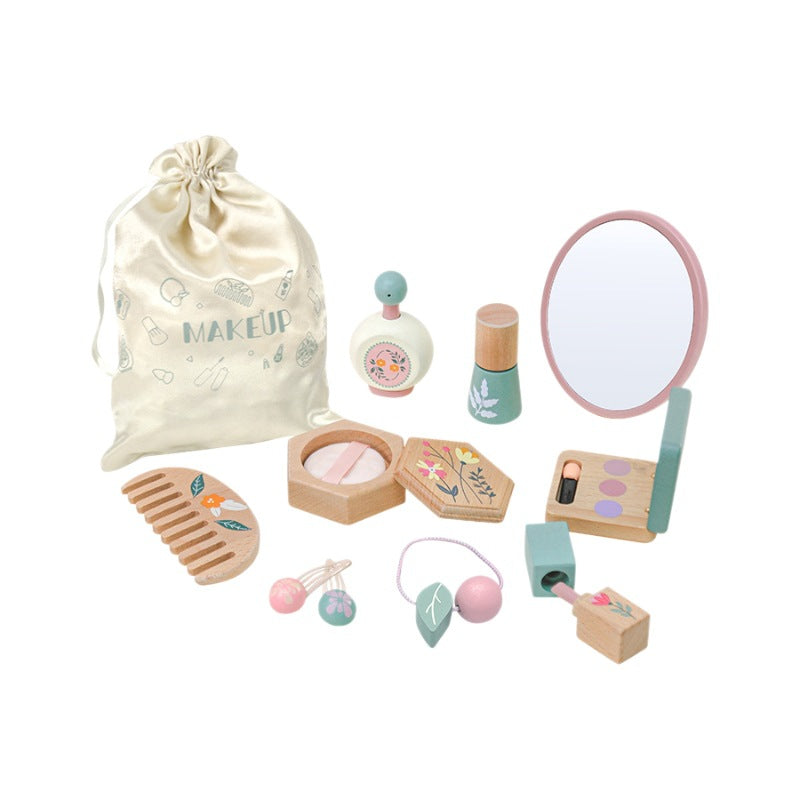 Kindermake-up-Set mit grüner Tasche – Bild 4 | LuxeStyle