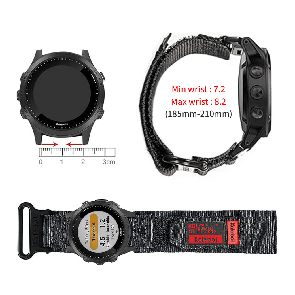 Nylon-Canvas-Armband für Smartwatches – Ansicht 5