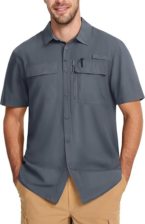 Leichte Outdoor-Herrenbluse