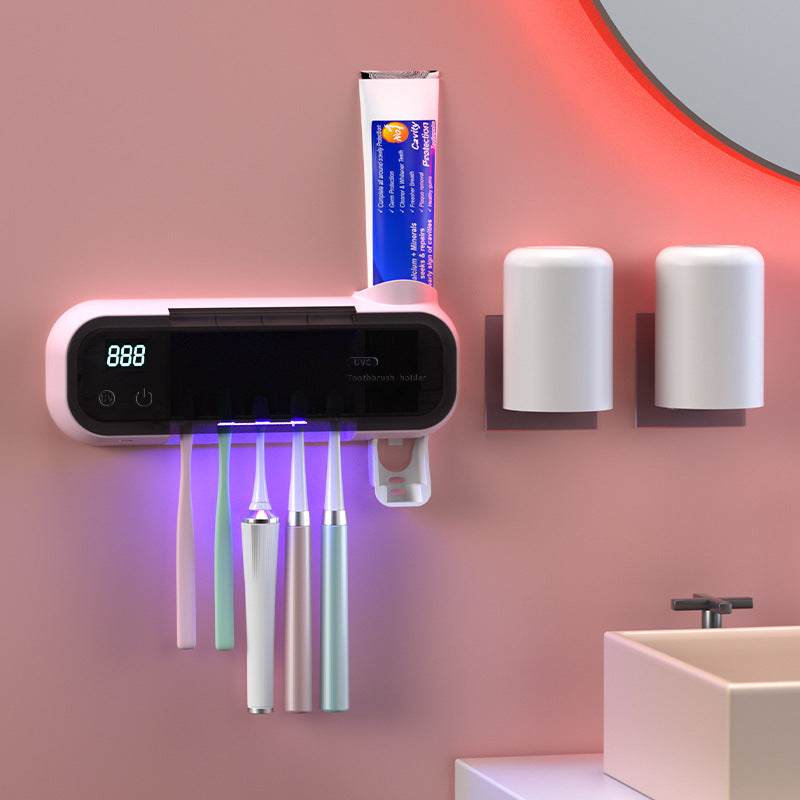 UV-Sterilisations-Zahnputzbecher mit Trocknungsfunktion