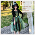 Hexenkostüm mit Kleid, Hut und Halskette – Bild 8 | LuxeStyle