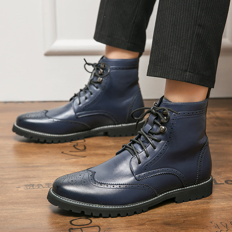 Mid-Calf Martin Boots