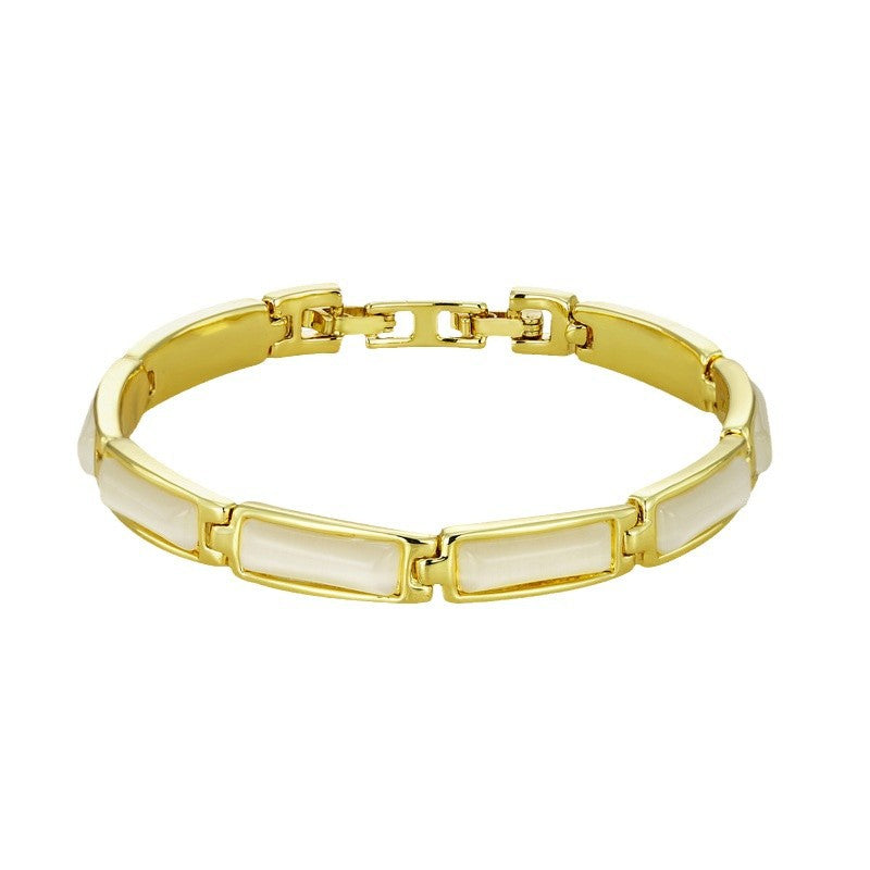 Geometrisches Opal-Armband für Damen – Bild 7 | LuxeStyle