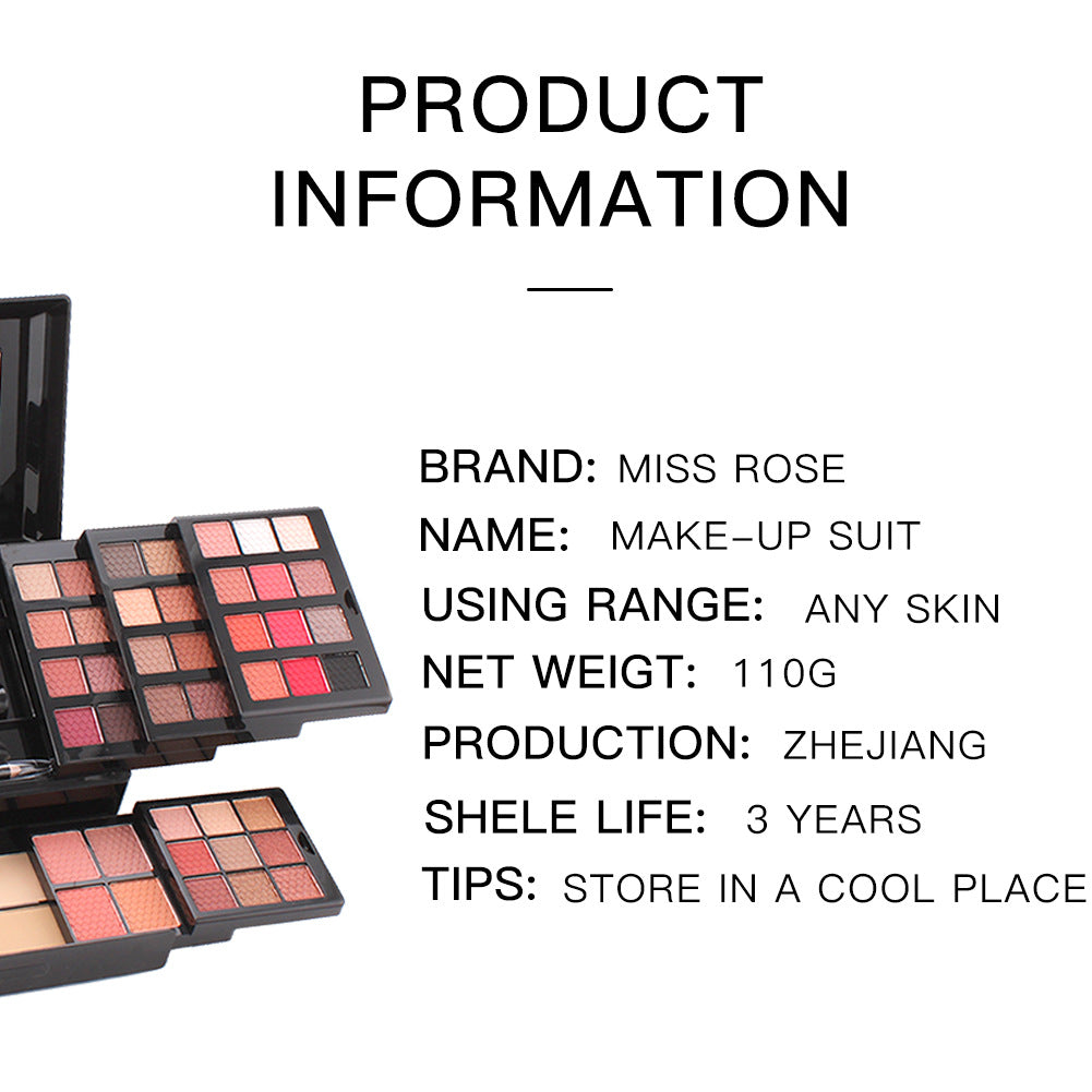Multicolor Lidschatten-Palette | LuxeStyle