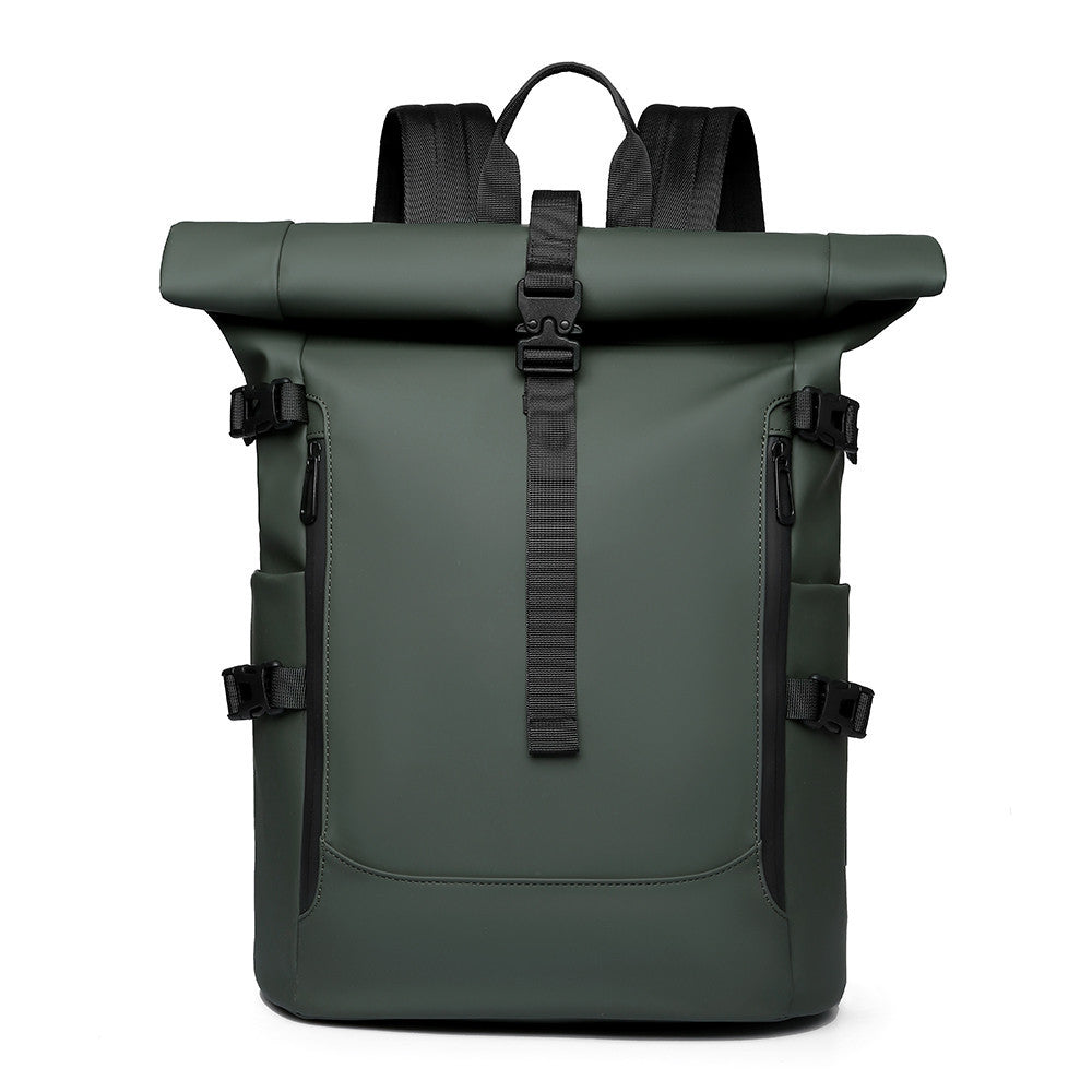 Rolltop-Reiserucksack Business, 20-35 l, wasserabweisend – Bild 4 | LuxeStyle