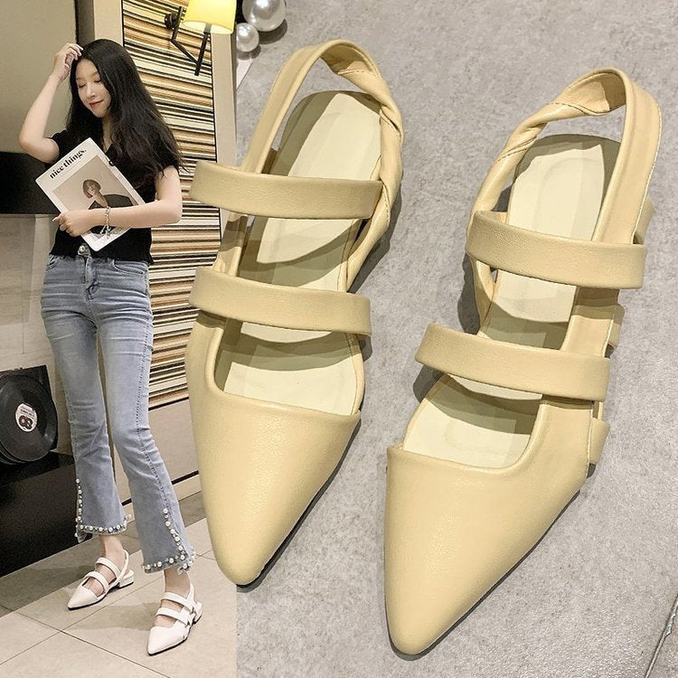 Sandalen mit spitzer Zehenpartie – Bild 3 | LuxeStyle