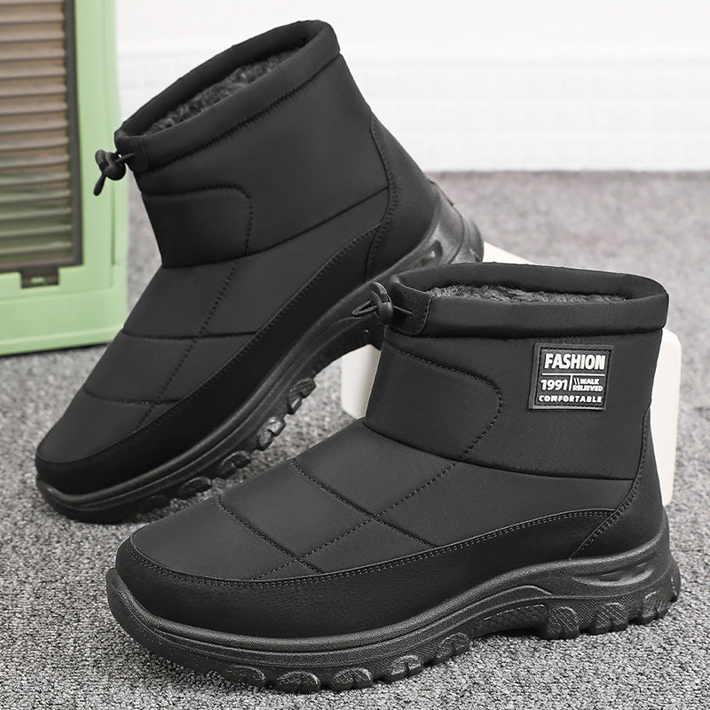 Herren High-Top Winterschuhe mit Samtfutter – Bild 9 | LuxeStyle