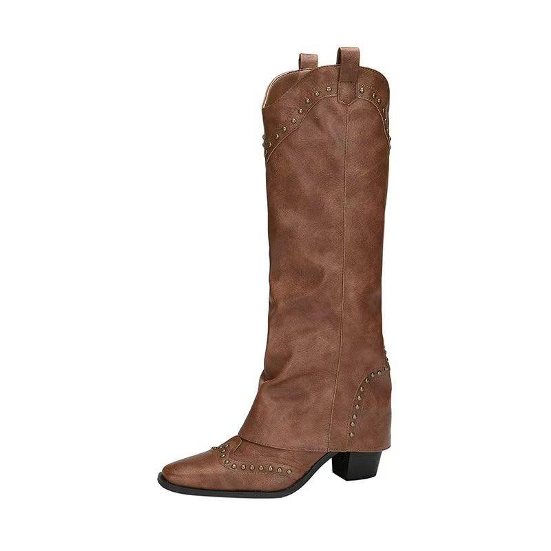 Retro Western Boots