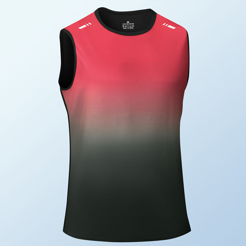 Ärmelloses T-Shirt für Outdoor-Training, Fitness & Basketball