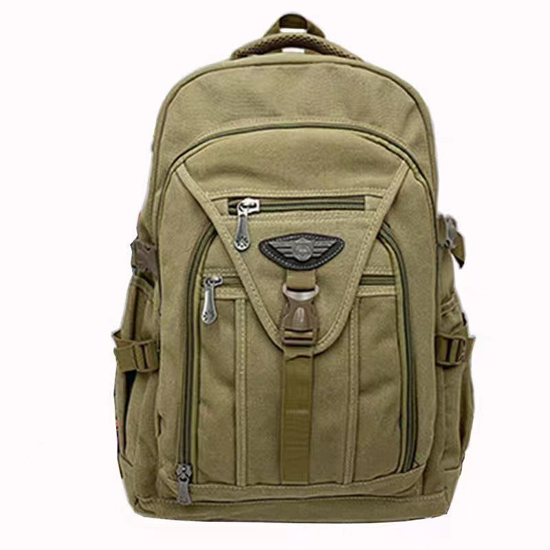 Robuster Canvas Rucksack für Alltag & Freizeit – Bild 5 | LuxeStyle