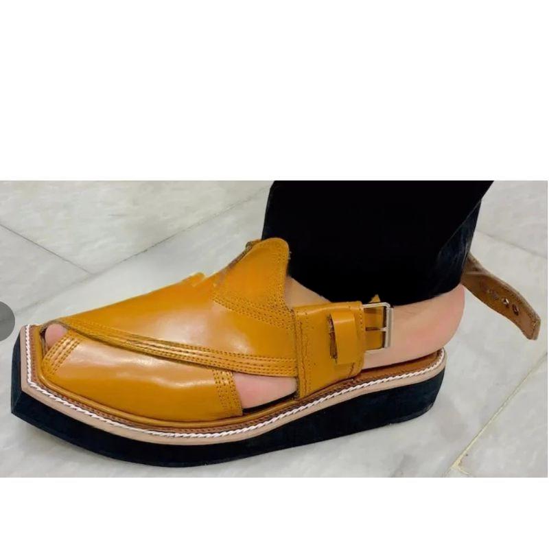 Herren Sandalen aus geflochtenem Leder