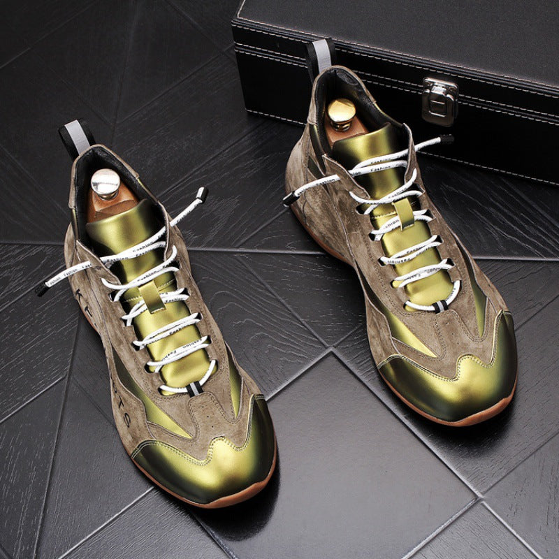 Frosted Personality Youth High-Top Sneaker