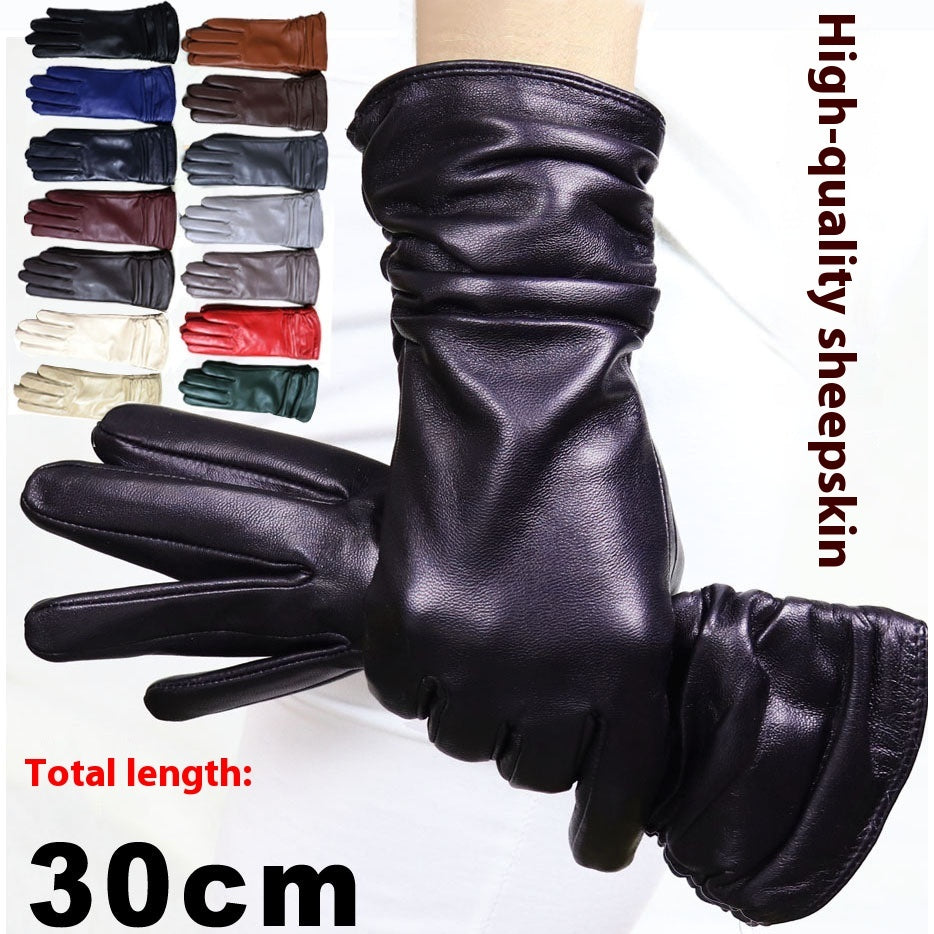 Elegante Damen-Handschuhe aus Lammleder