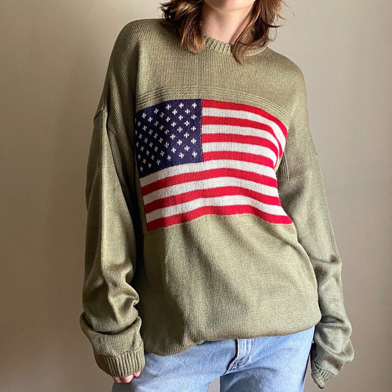 Lockerer Strickpullover mit Rundhalsausschnitt – Ansicht 5