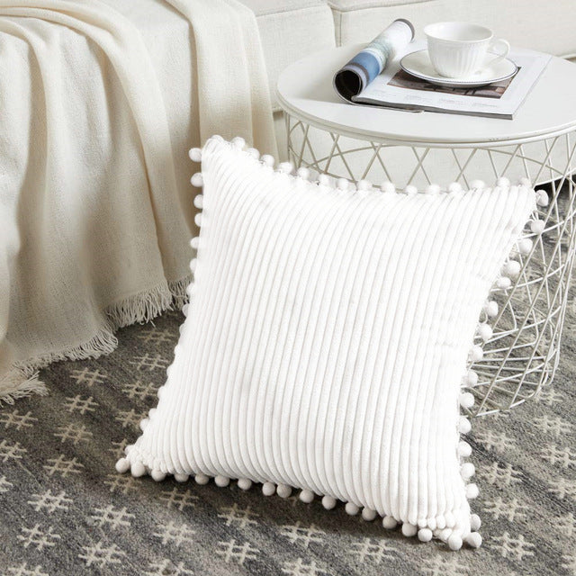 Gestreifter Flanell-Kissenbezug – Bild 10 | LuxeStyle