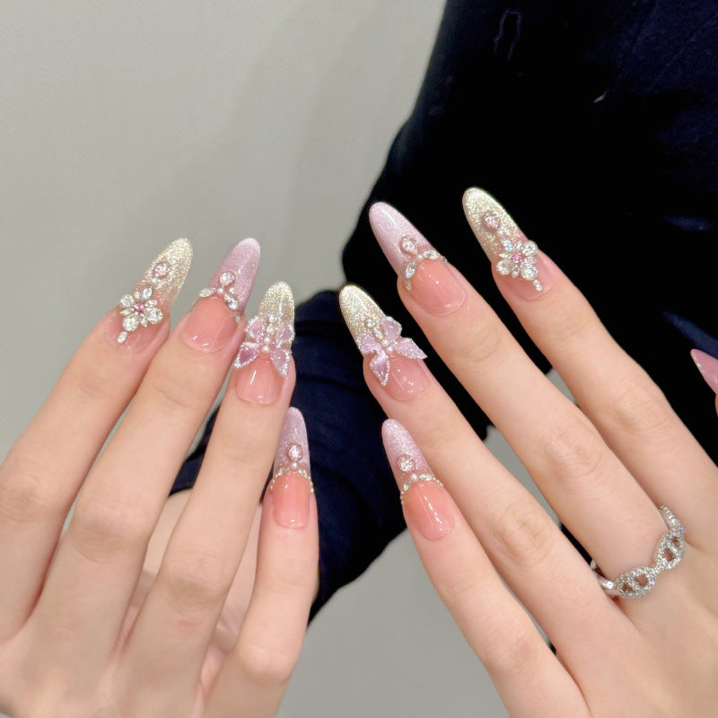 Fairy-Style Nagelsticker mit Sterne-Muster