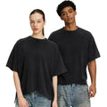 Herren Abgenutztes Box Fit Kurzarm T-Shirt