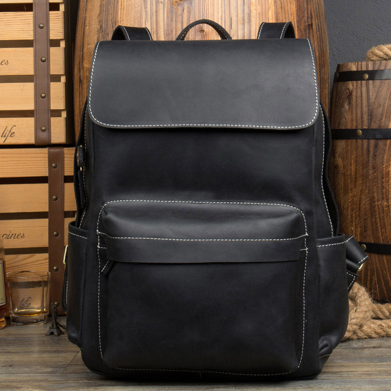 Rucksack aus Rindsleder – Business – Bild 3 | LuxeStyle