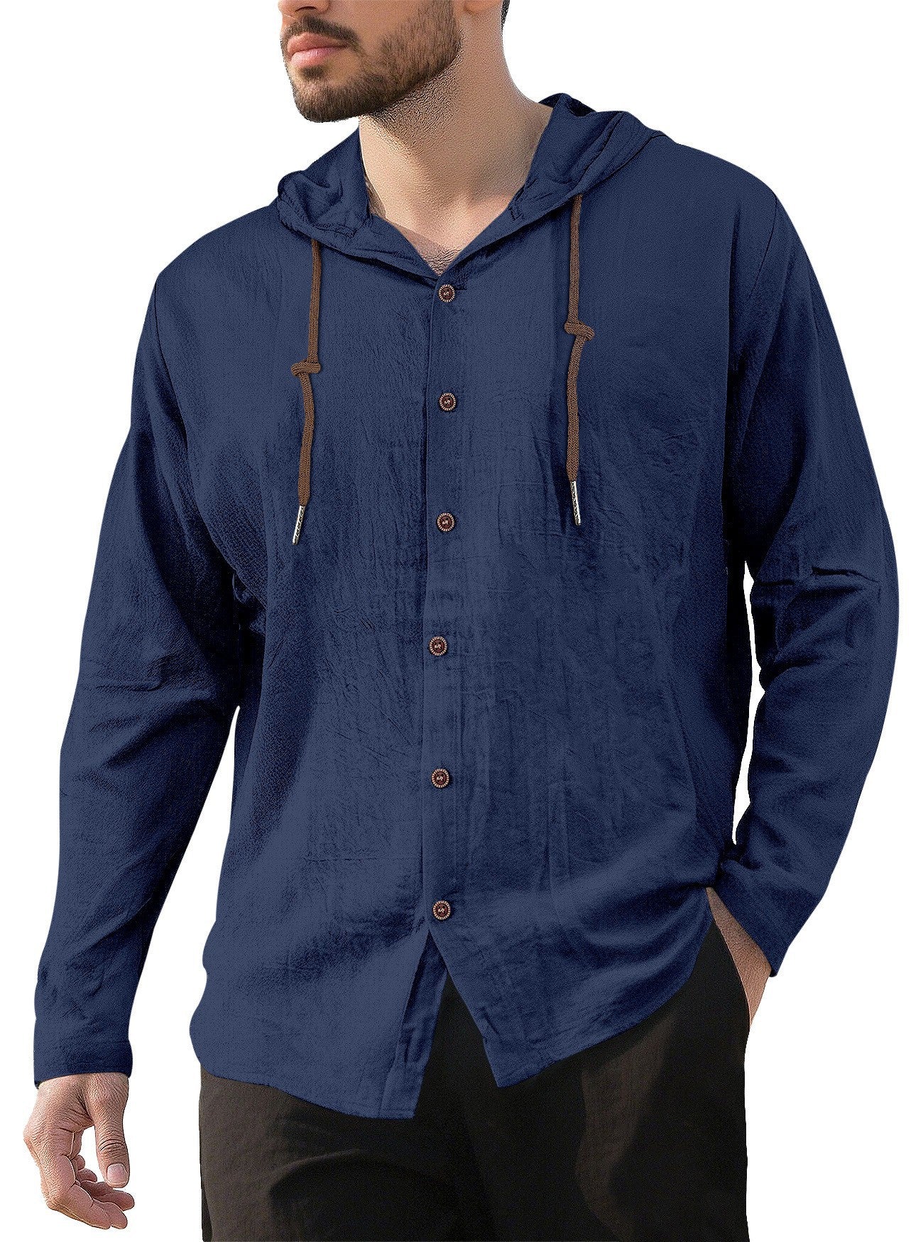Legeres Langarmshirt aus Baumwolle