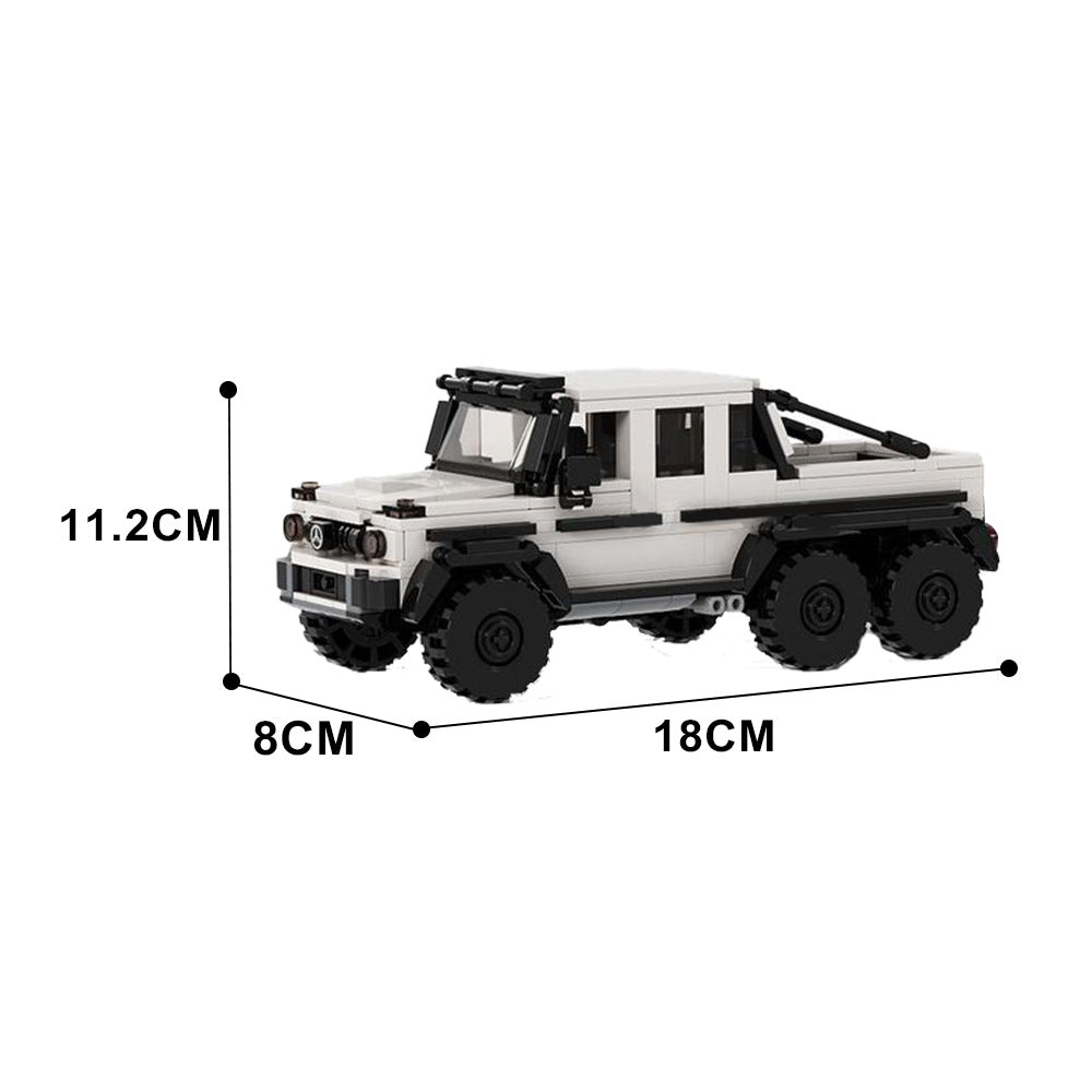 G63 AMG 6x6 Bausteine Modellauto – Bild 2 | LuxeStyle