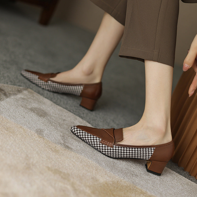 Elegante Vintage-Pumps mit Blockabsatz – Bild 4 | LuxeStyle