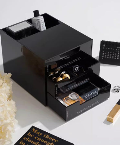 Nordischer Acryl Organizer mit Schubladen – Bild 2 | LuxeStyle