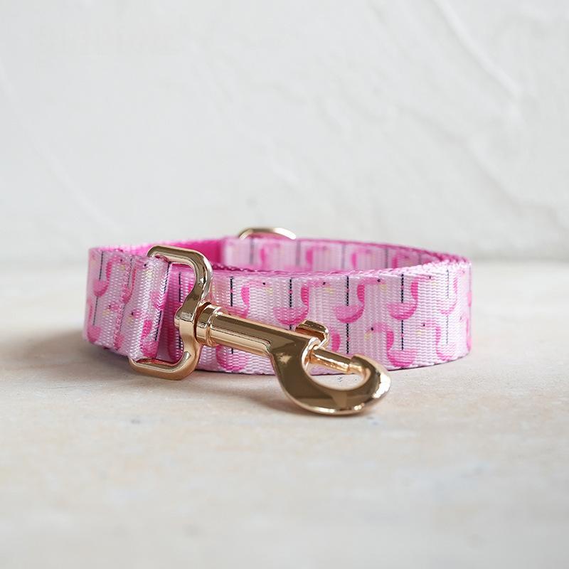 Flamingo Nylon Halsband für Hunde – Bild 2 | LuxeStyle