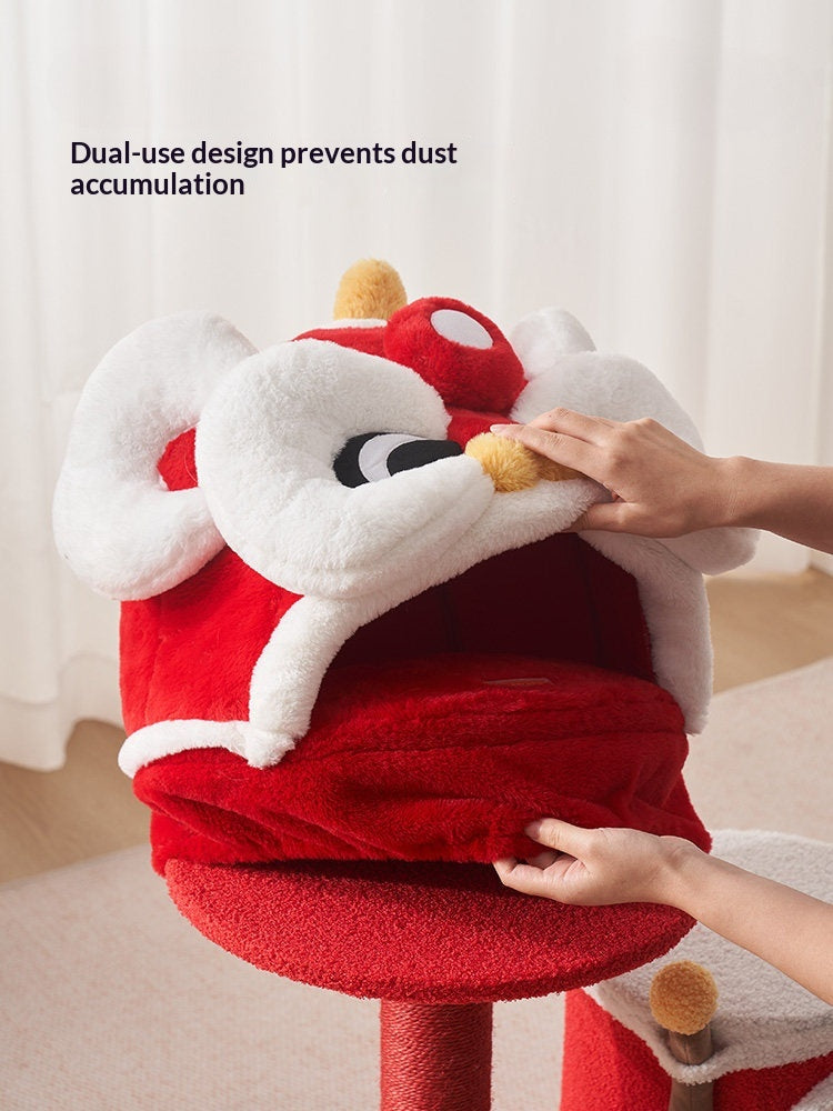 Kratzbaum «Lion Dance» für kleine Wohnungen