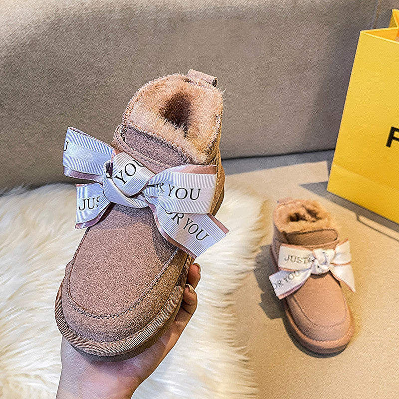 Warme Leder-Winterstiefel für Kinder – Bild 7 | LuxeStyle