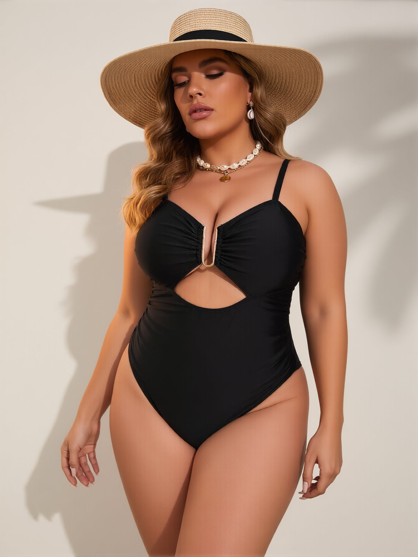 Eleganter High-Neck Tankini für Damen
