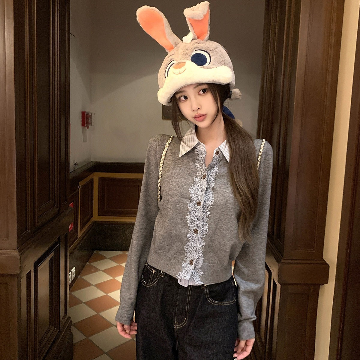 Ärmelloses Oberteil mit Spitze und Patchwork – Bild 5 | LuxeStyle