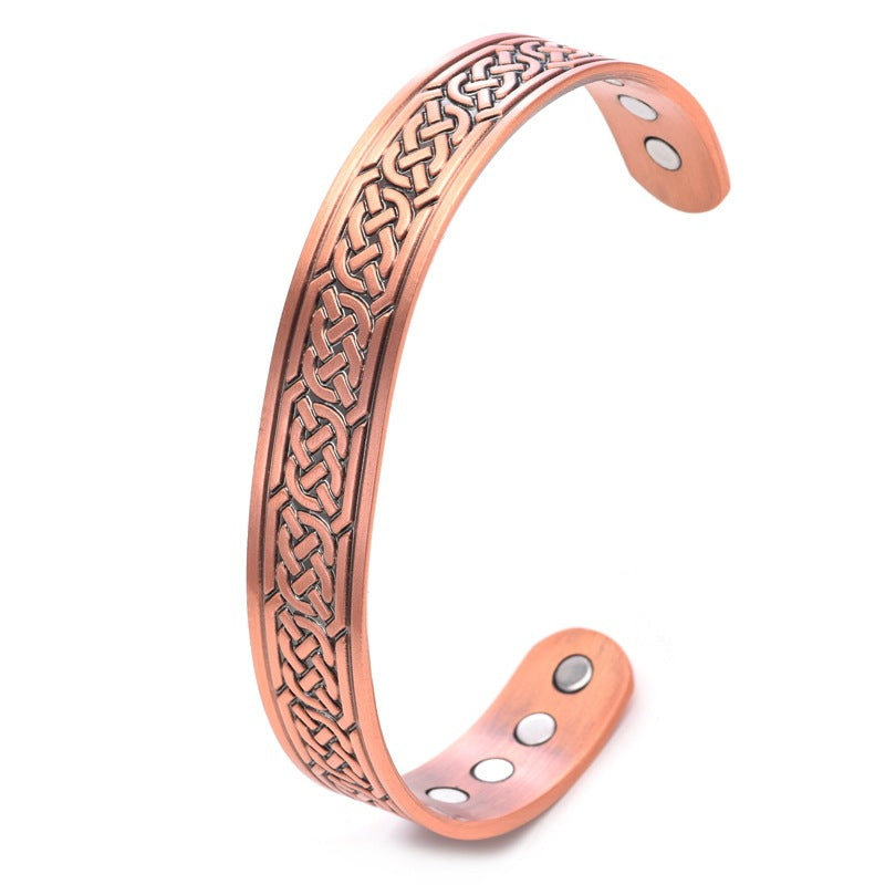 Kupfer-Magnetarmband im Retro-Stil | LuxeStyle
