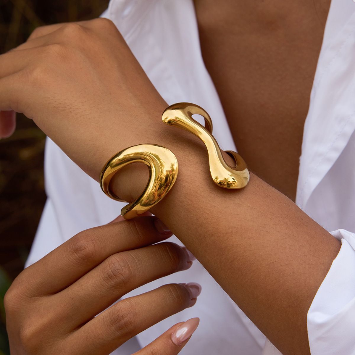 Doppelwellen-Bracelet – Bild 3 | LuxeStyle