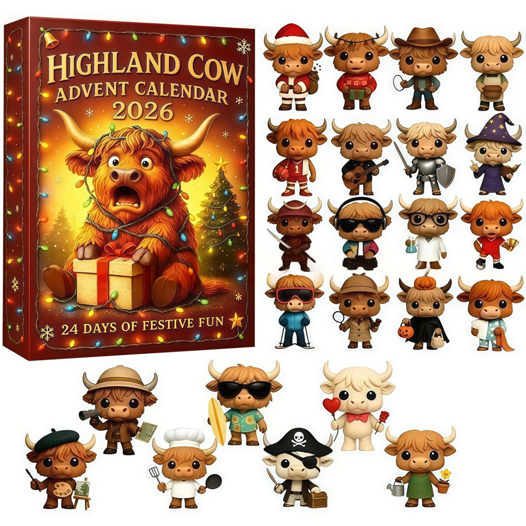 3D Highland Cow Adventskalender – Bild 12 | LuxeStyle