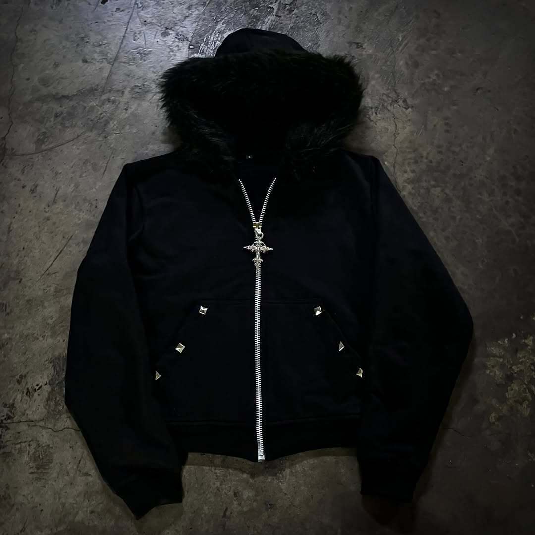 Kapuzenpullover mit Fleecefutter