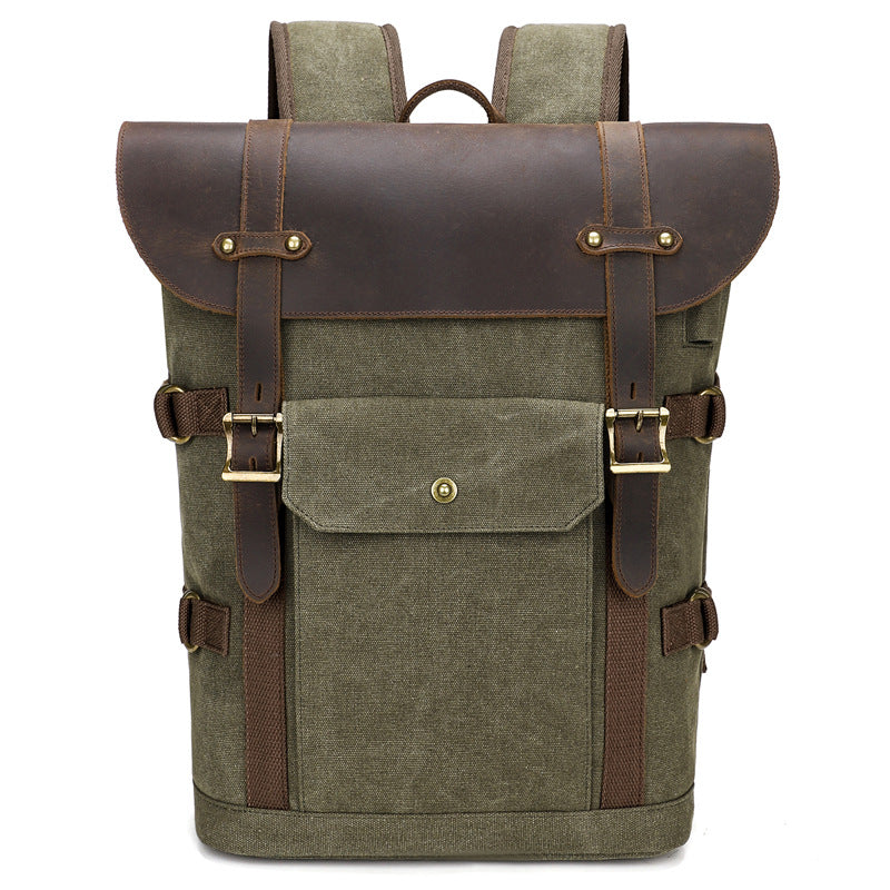 Canvas Rucksack mit USB-Ladefunktion – Bild 5 | LuxeStyle