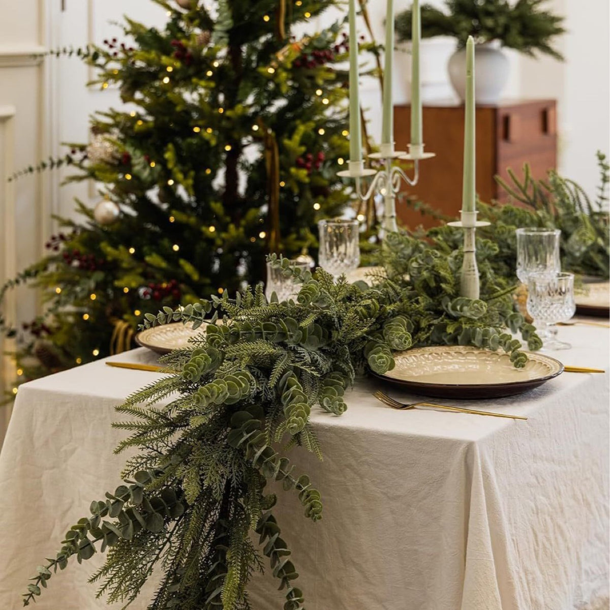 Eukalyptus-Blatt-Arrangement 1,8 m | LuxeStyle