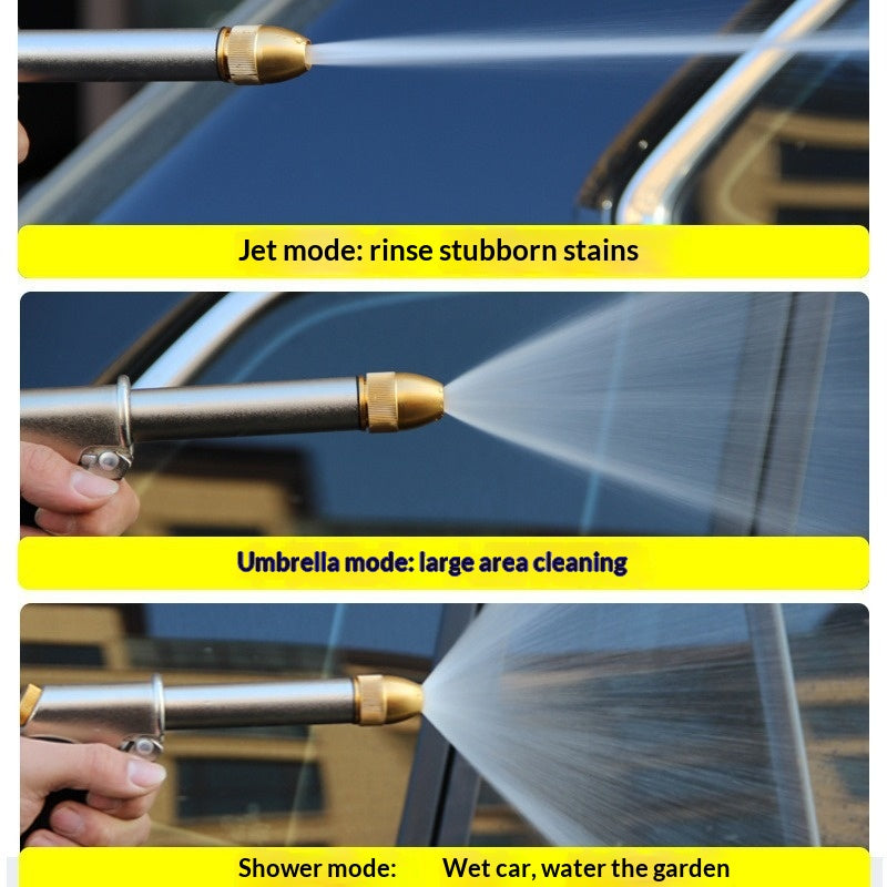 Aluminium-Wasserpistole mit Metalldüse