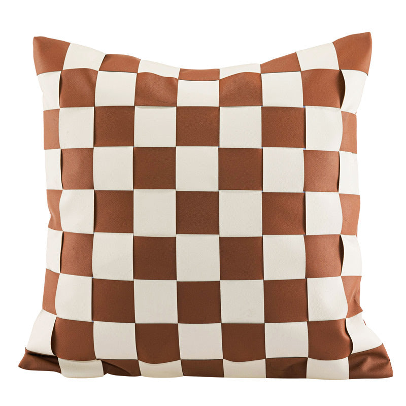 Nordic Kissenbezug mit geometrischem Muster, 45 cm – Bild 2 | LuxeStyle