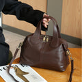 Leder-Tote