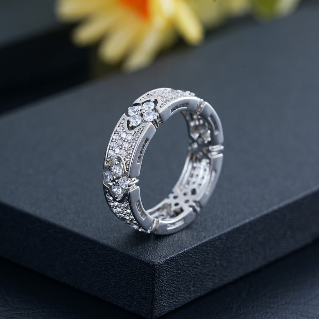 Glücks-Kleeblatt Ring | LuxeStyle
