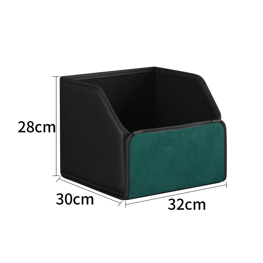 Aufbewahrungsbox aus Suede