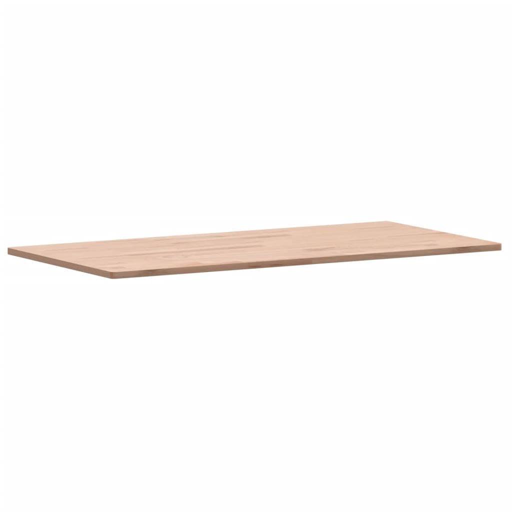 Tischplatte Buche Massivholz 80x40x1.5 cm